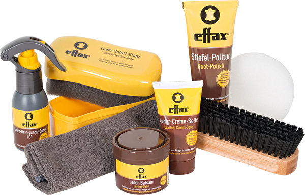 Effax Lederpflege-Koffer 9-TEILIG