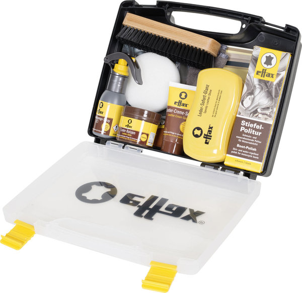 Effax Lederpflege-Koffer 9-TEILIG
